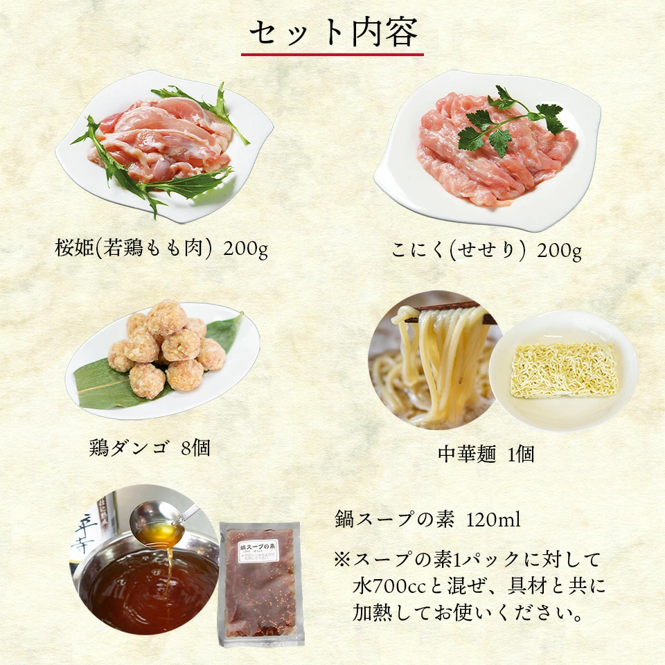 美味しい鶏肉を仕入れています