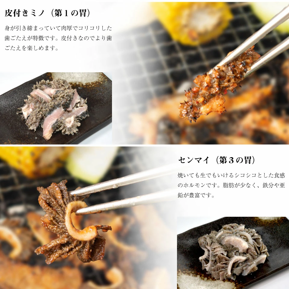 皮付きミノ せんまい